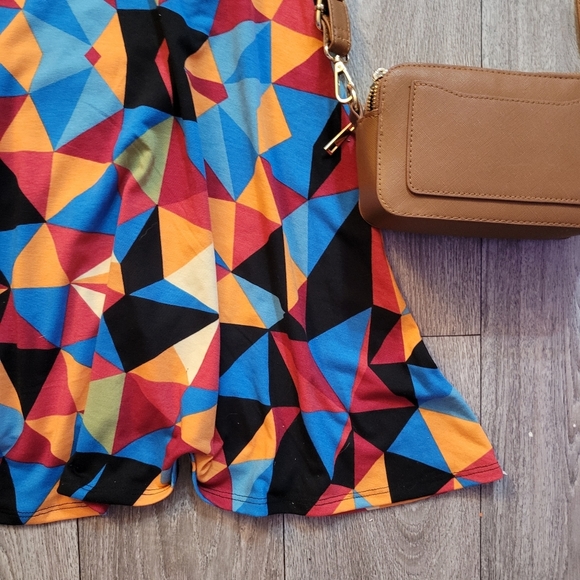 Color Block Skirt - Picture 2 of 6